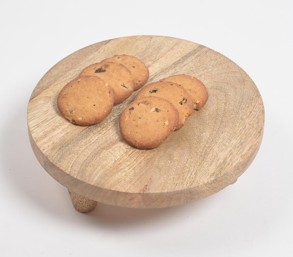 Hand Cut Classic Round Wooden Trivet