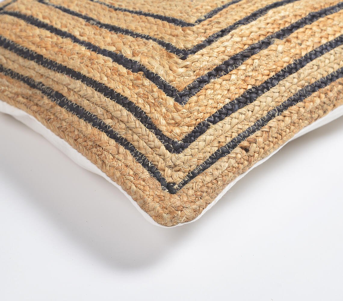 Hand Braided Jute Cushion cover