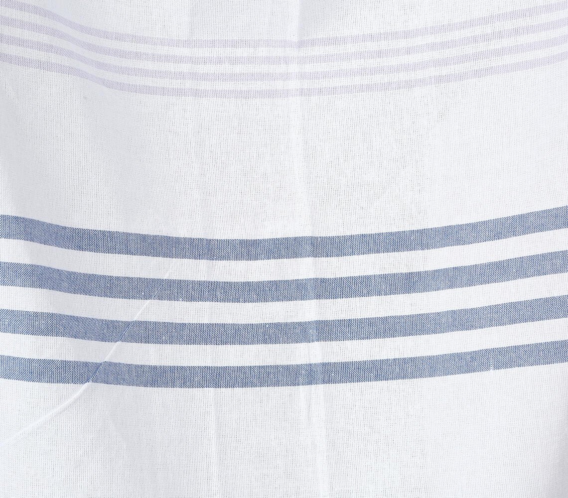 Handwoven Striped Cotton Bath Towel