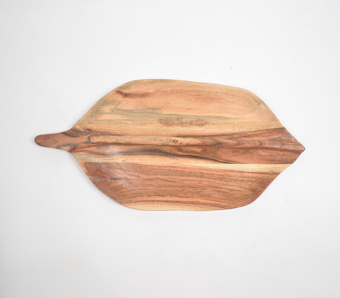 Raw Acacia Wood Serving Platter