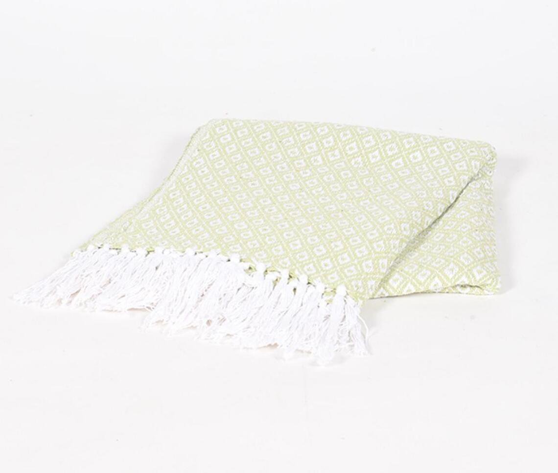 Diamond Pattern Handloom throw