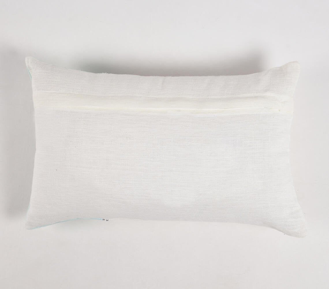 Sky Zip Accent Lumbar Cushion cover