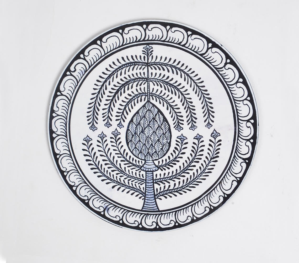 Tribal Art Laminated MDF & Cork Trivet