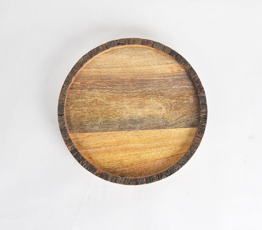 Earthy Mango Wood Serving Tray