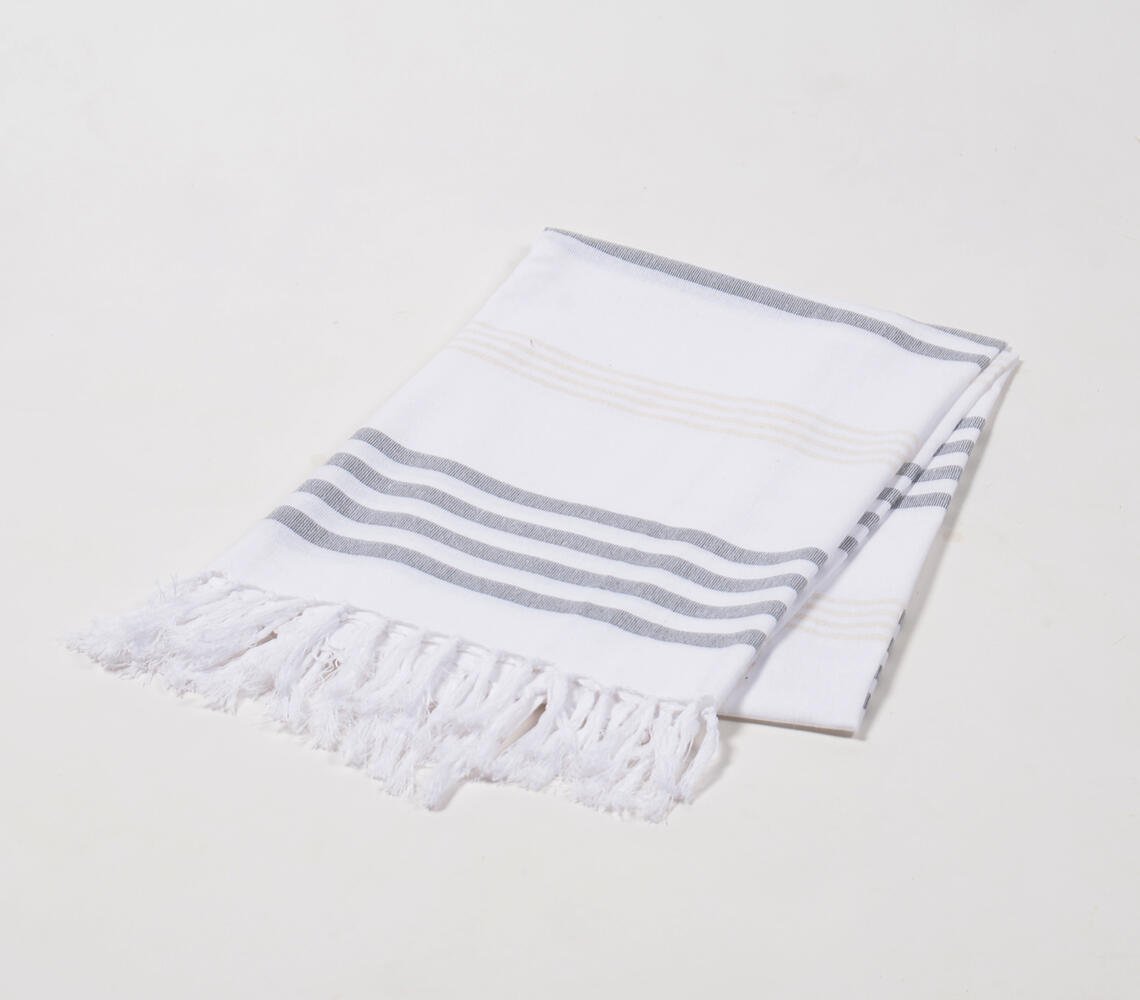 Yarn-dyed Smokey Hammam Towel