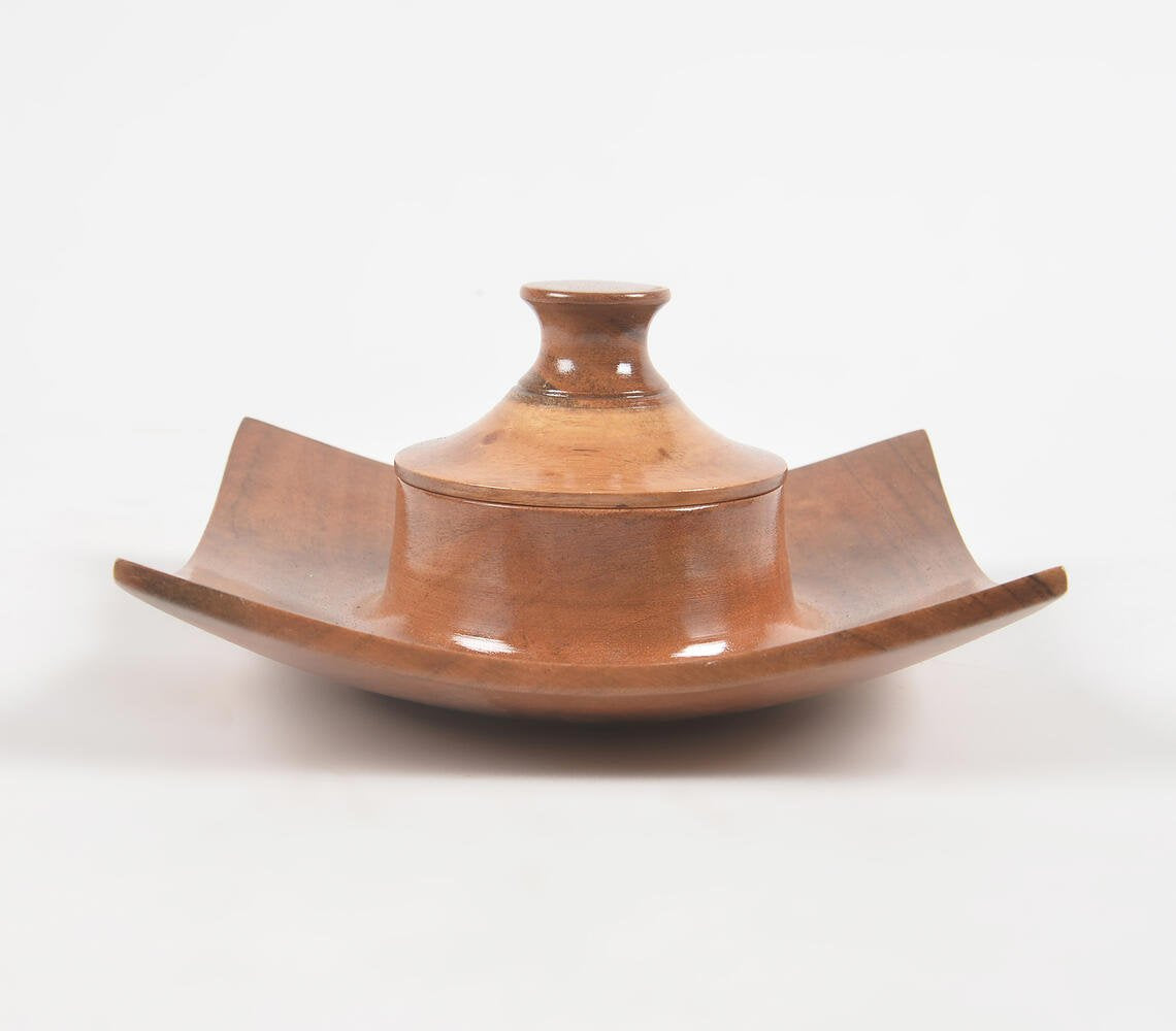 Pagoda-Shaped Condiment Pot