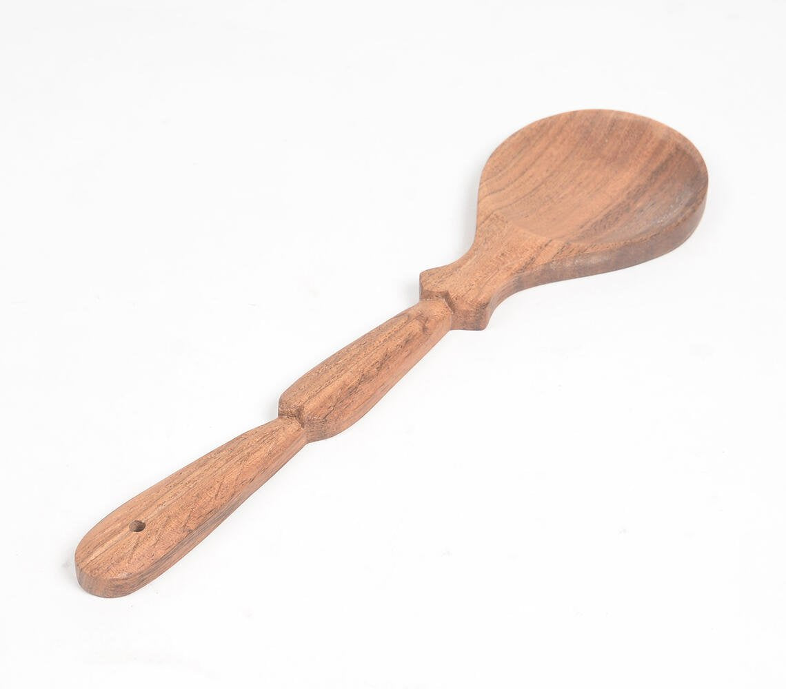 Raw Acacia Wood Serving Spoon