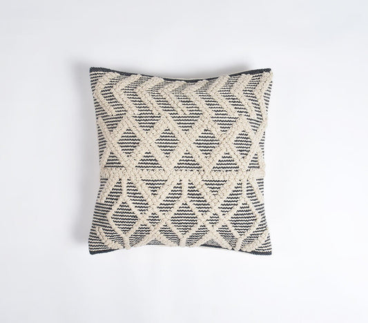 Geometric Textured Cushion cover