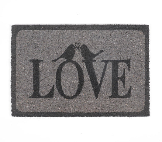 Love Coconut Coir door mat