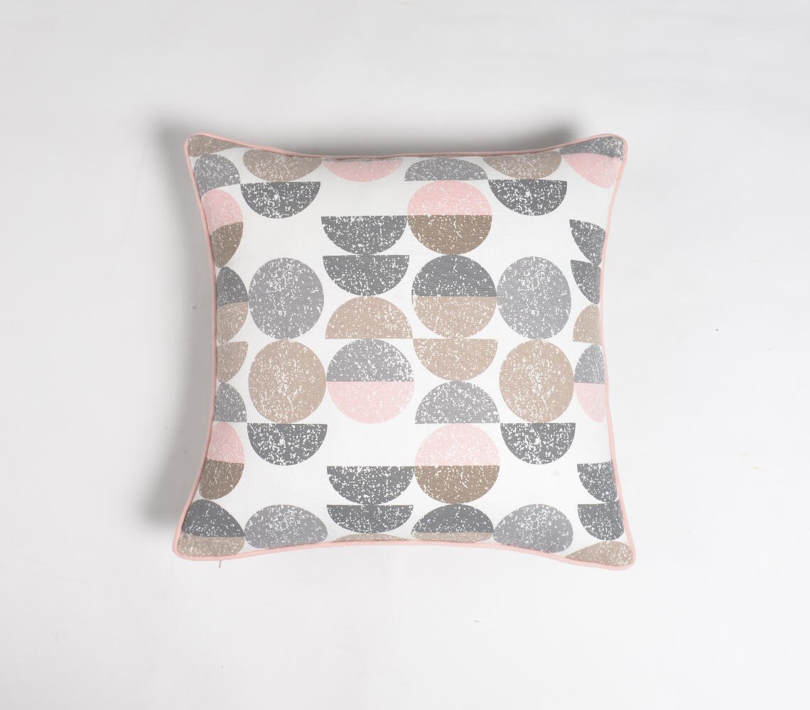 Abstract Geometric Cushion cover, 18 x 18 inches