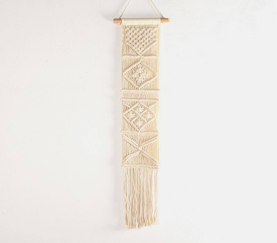 Macramé muurhanger