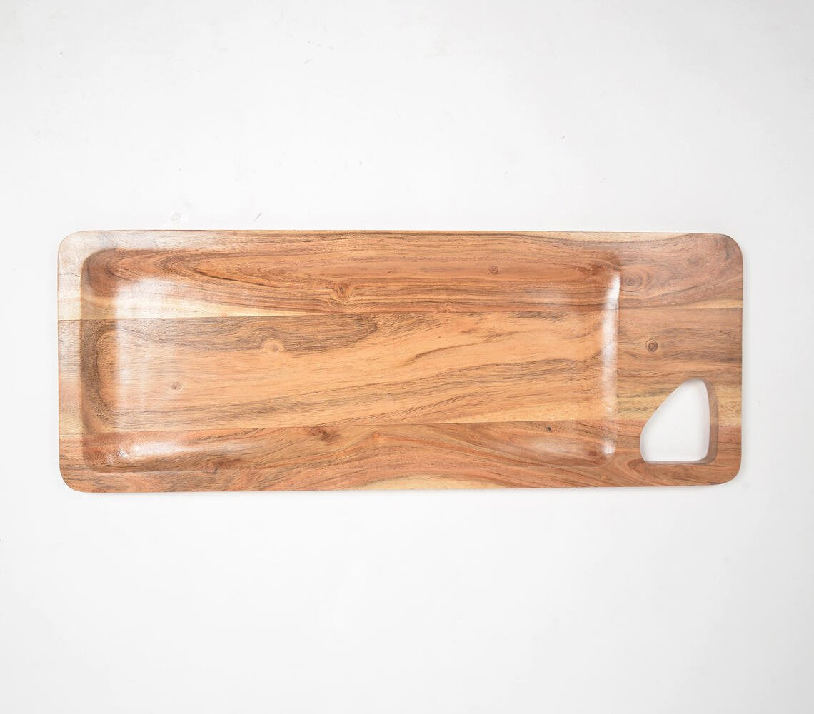 Acacia Wood Classic Serving Platter