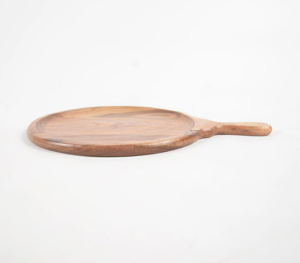 Farmhouse Raw Acacia Wood Pizza Platter