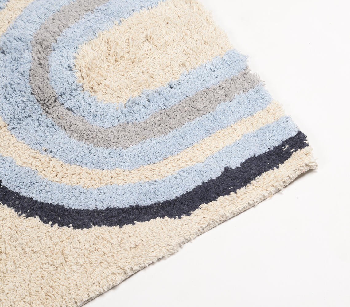 Tufted Blue Breeze Bath mat