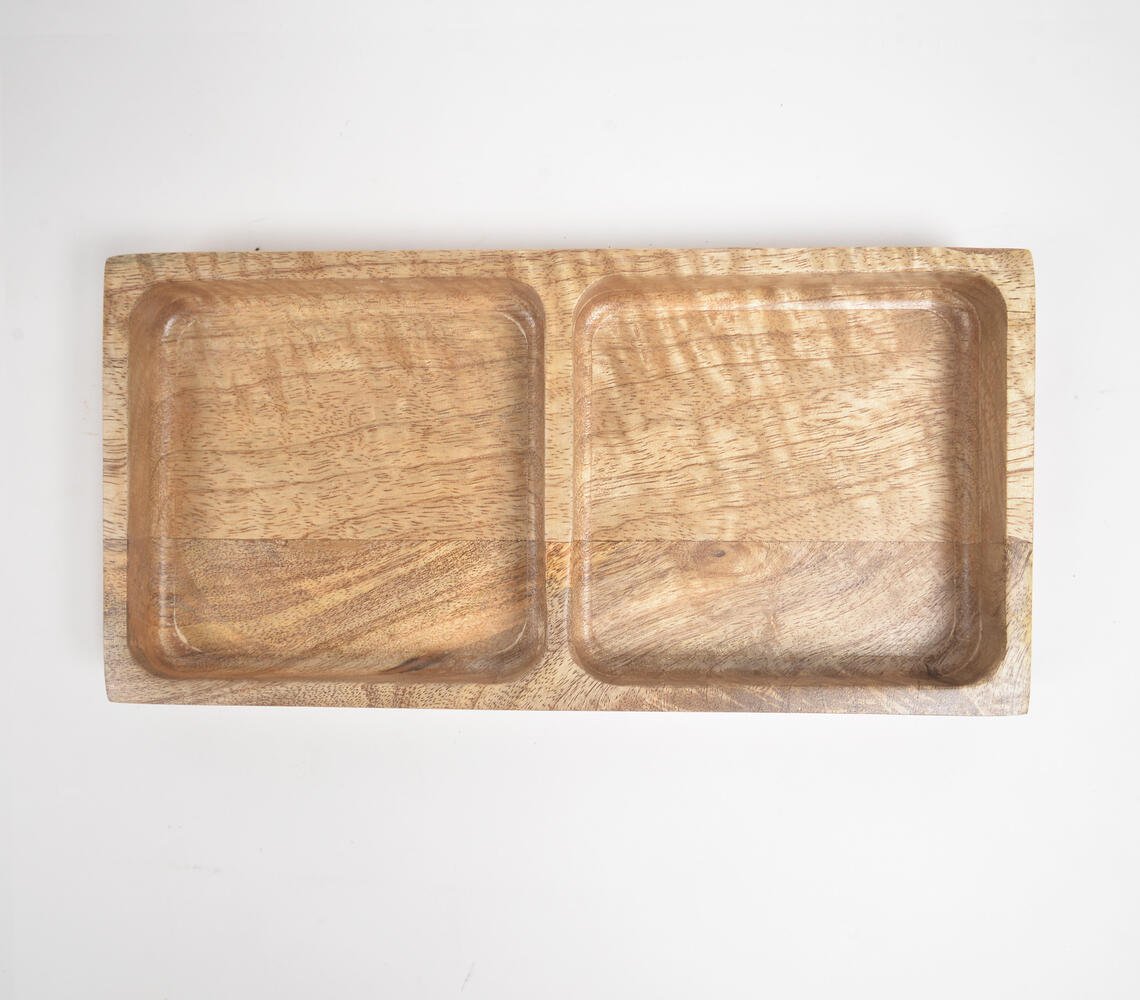 Farmhouse Raw Mango Wood Serving Platter