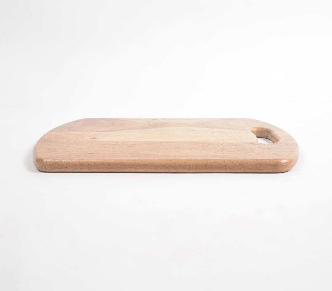 Stylish Raw Acacia Wood Cutting Board