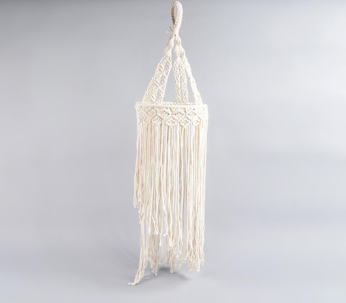 Bohemian Macrame Hanging Lamp