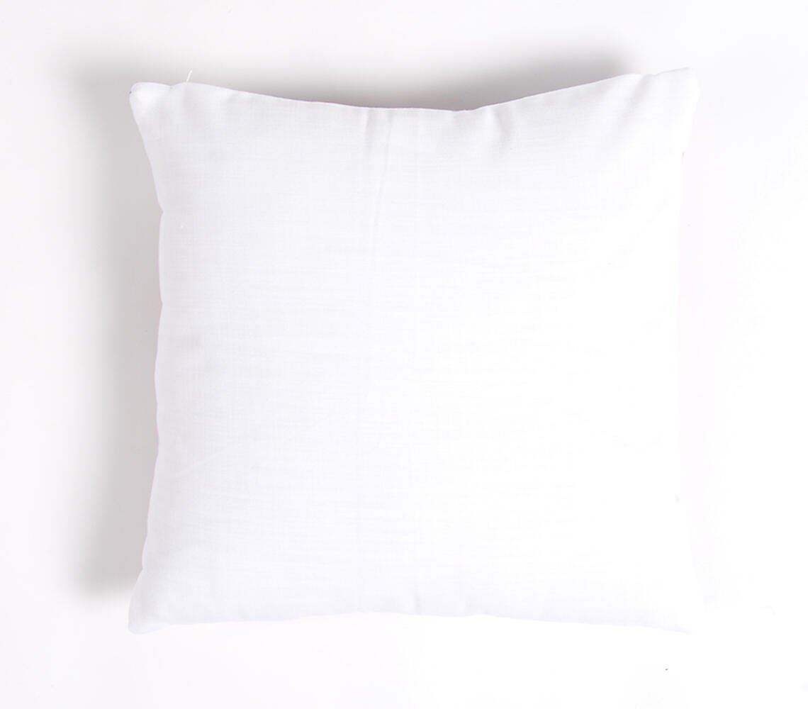 Woven Cotton Cushion cover, 18 x 18 inches