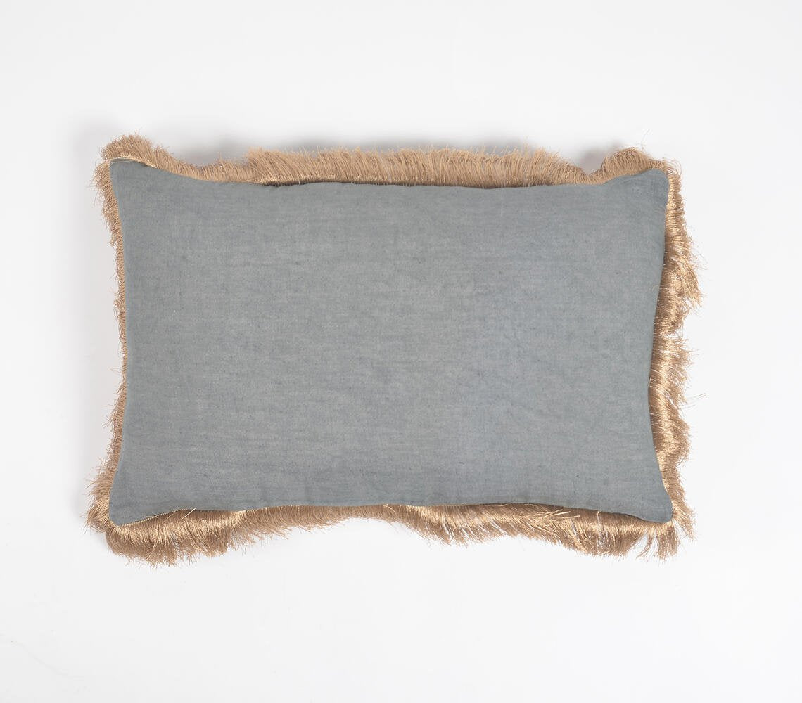 Solid Blue Minimal Pillow Cover, 14 x 20 inches