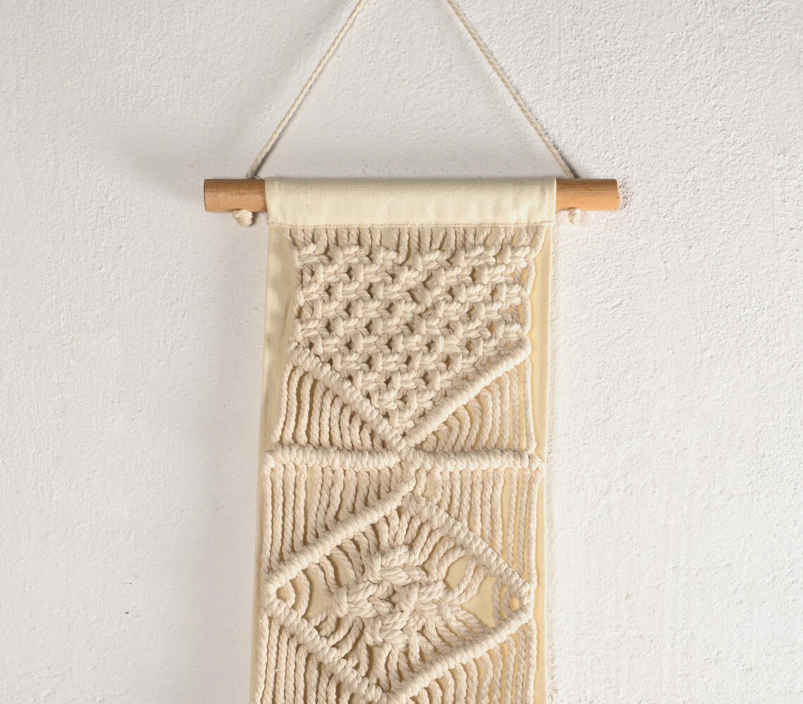 Macramé muurhanger