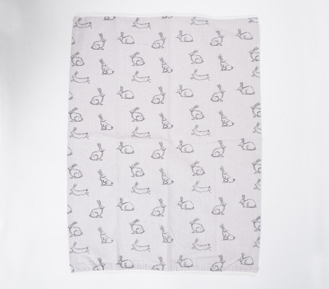 All Bunnies Cotton Kitchen Towels (Set of 3)