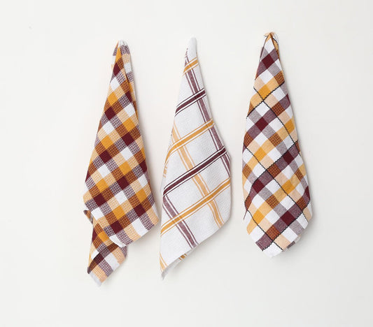 Checkered Kitchen Towels (set of 3)