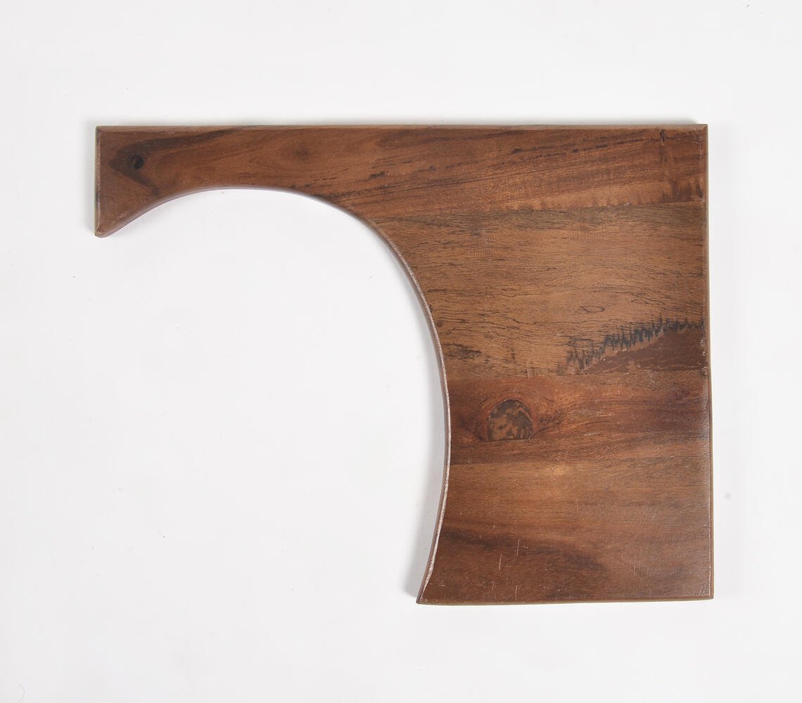 L-Cut Out Acacia Wood Snack Board