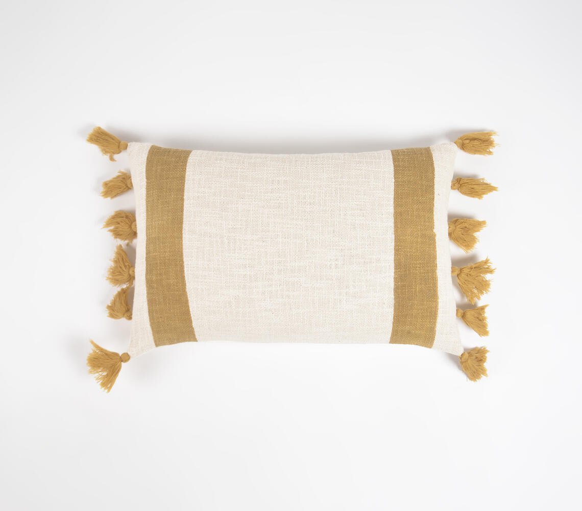 Bohemian Pillow Cover with Tassels