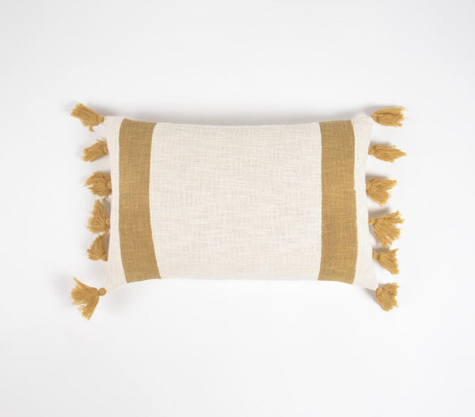 Bohemian Pillow Cover with Tassels