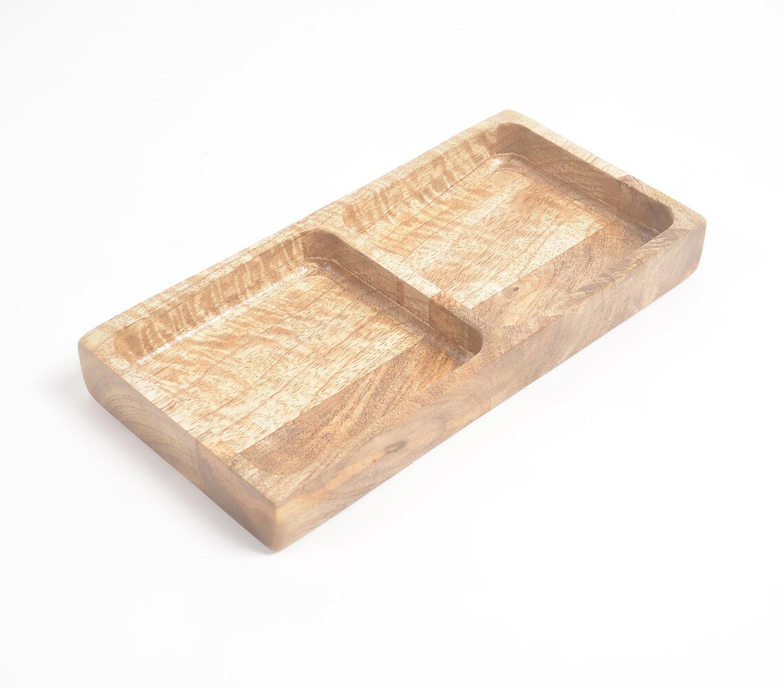 Farmhouse Raw Mango Wood Serving Platter