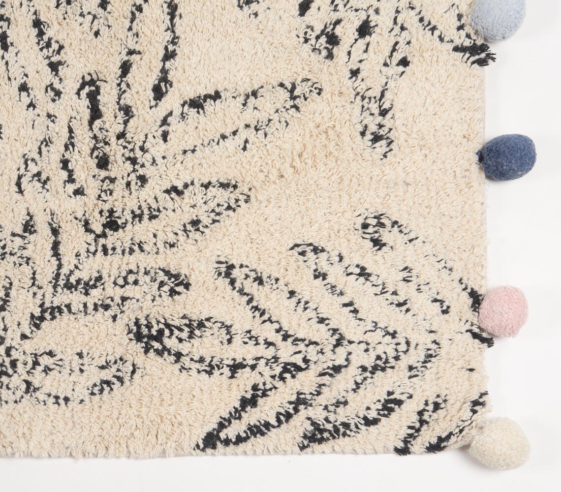 Hand Tufted Neutral Bath mat