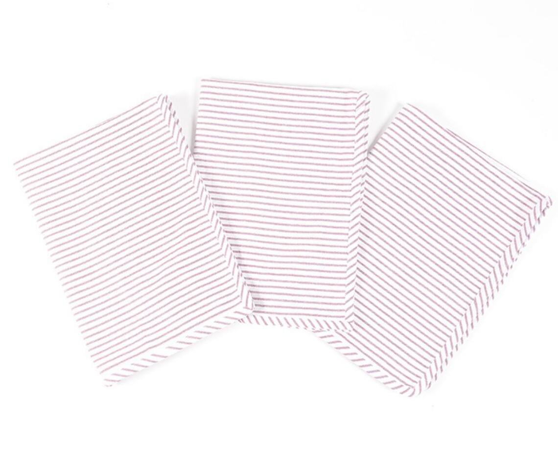 Striped Cotton Kitchen Towels (set of 3)