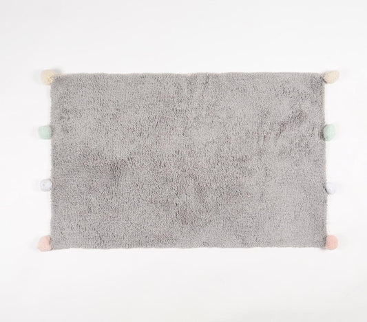 Tufted Greyscale Bath mat