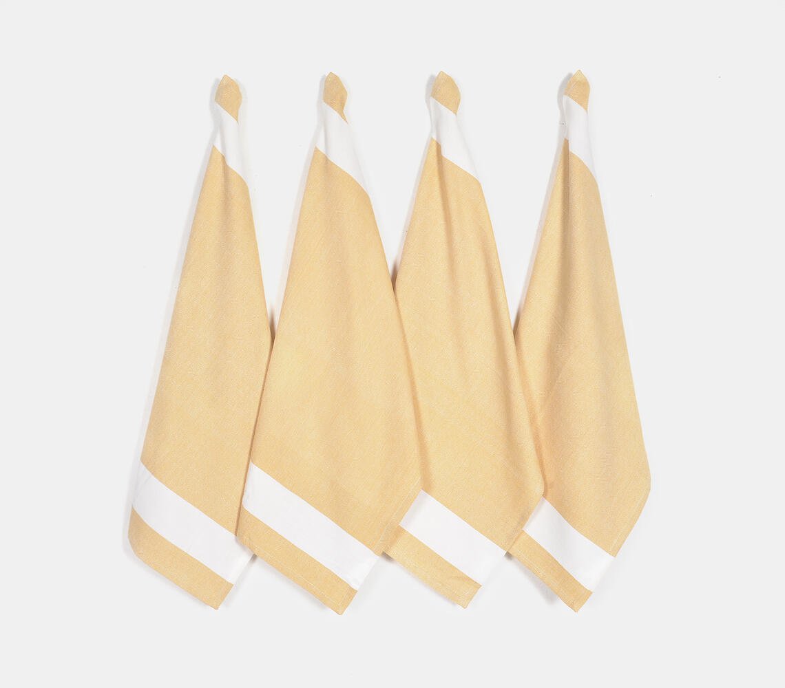 Woven Cotton Kitchen towels (set of 4)