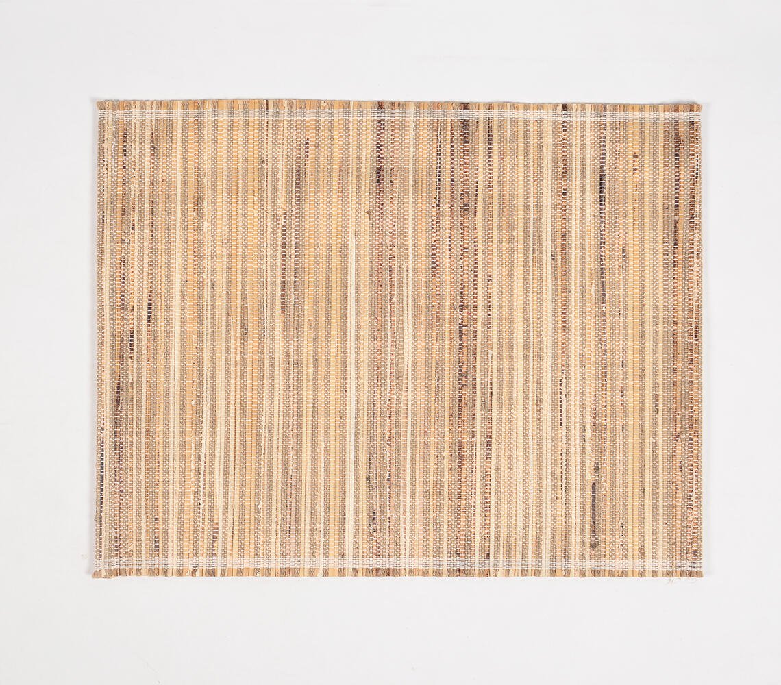 Handwoven Jute & Straw Placemat