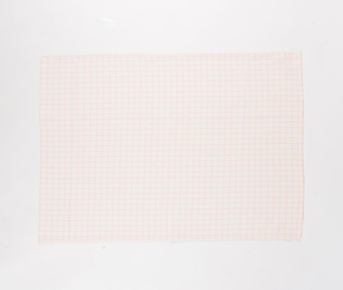 Checkered Waffle Cotton Kitchen Towels (set of 3)