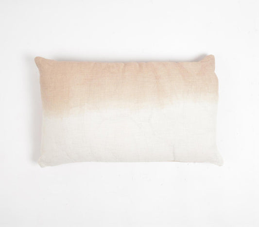 Neutral Ombre Cotton Cushion Cover, 14 x 20 inches