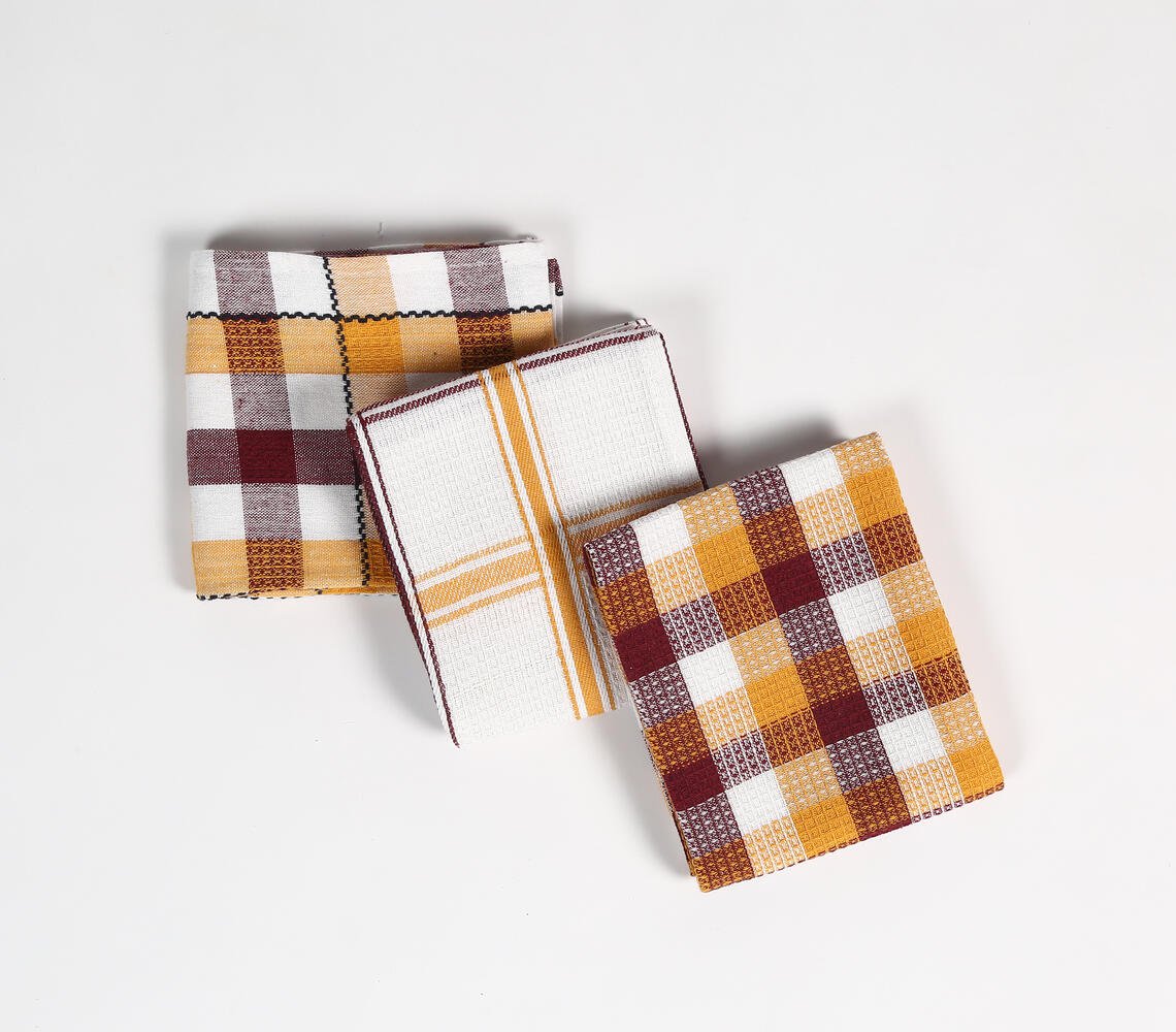 Checkered Kitchen Towels (set of 3)