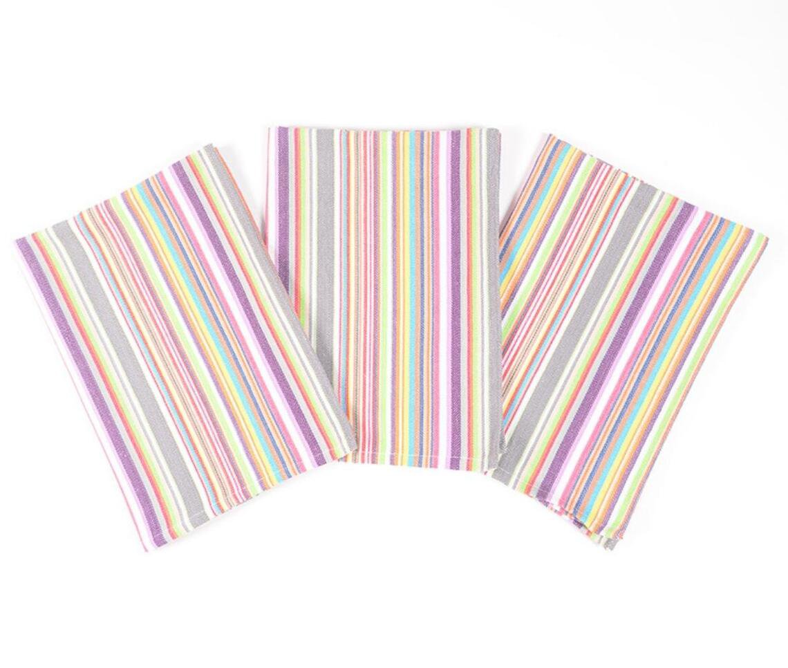 Colorpop Striped Kitchen Towels (set of 3)