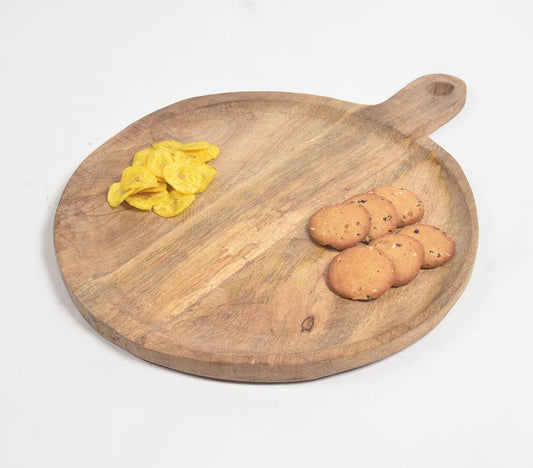 Earthy Wooden Serving Board