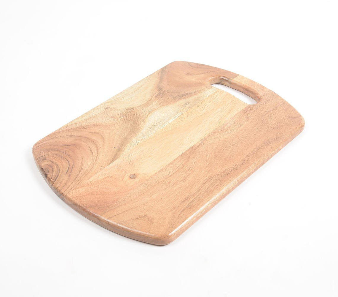 Stylish Raw Acacia Wood Cutting Board