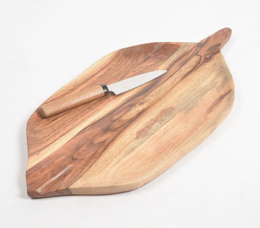 Raw Acacia Wood Serving Platter