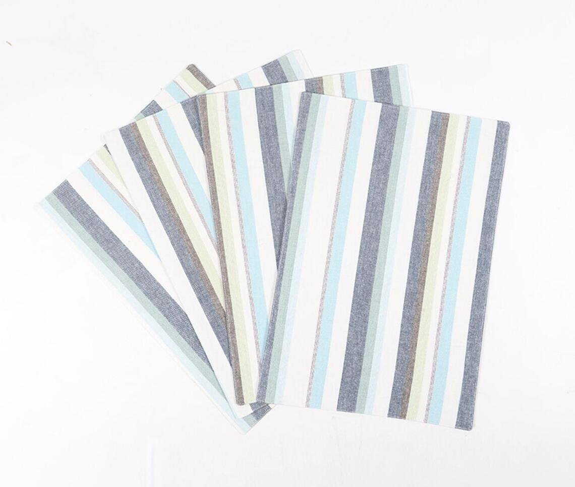 Yarn-Dyed Striped Placemats (set of 4)