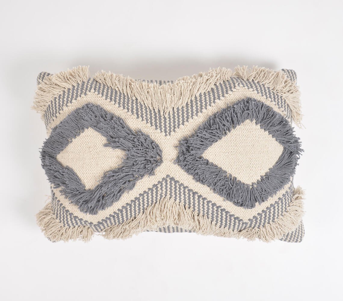 Shaggy Woven Misty Cushion cover