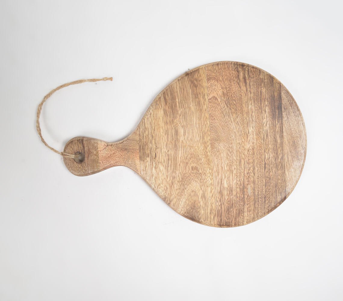 Classic Mango Wood Paddle Cutting Board