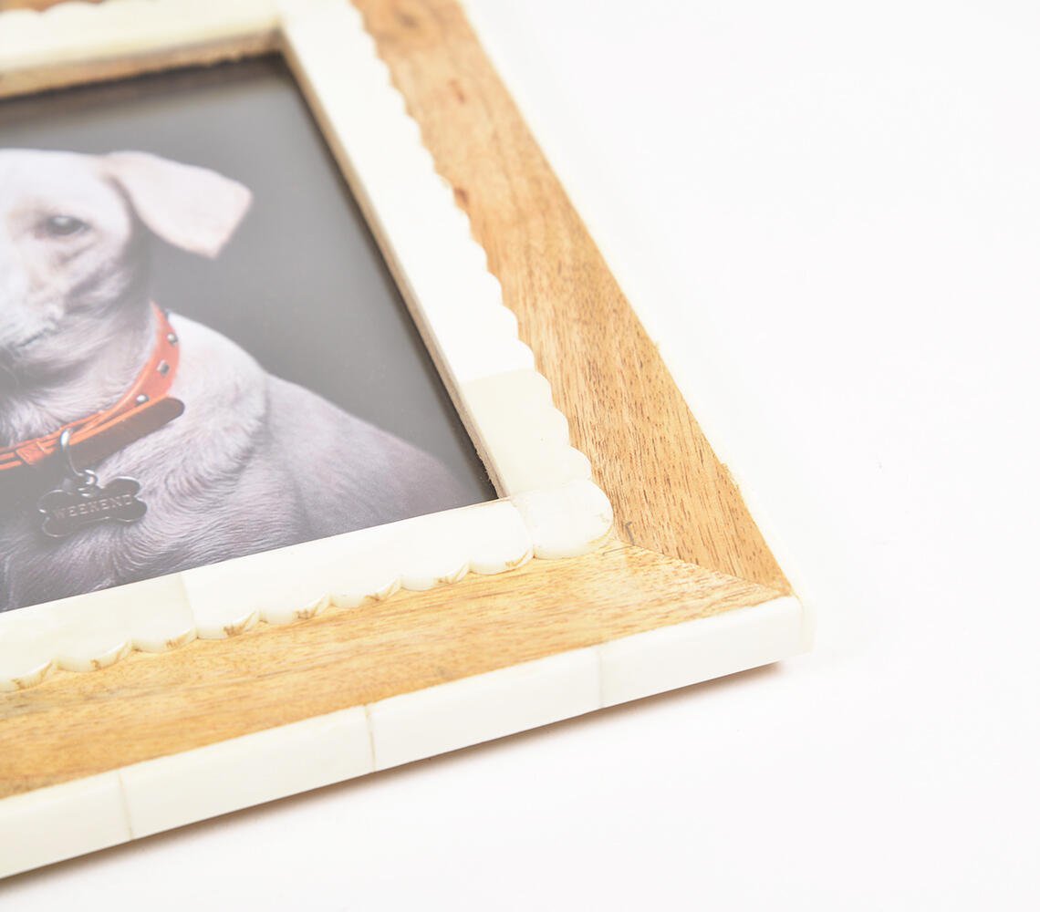 Bone & Wood Photo frame