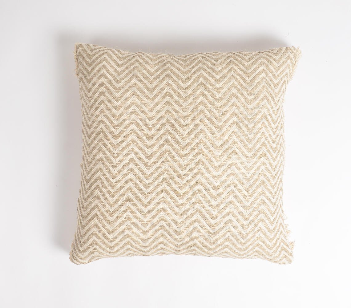 Wheaten Chevron Cushion cover