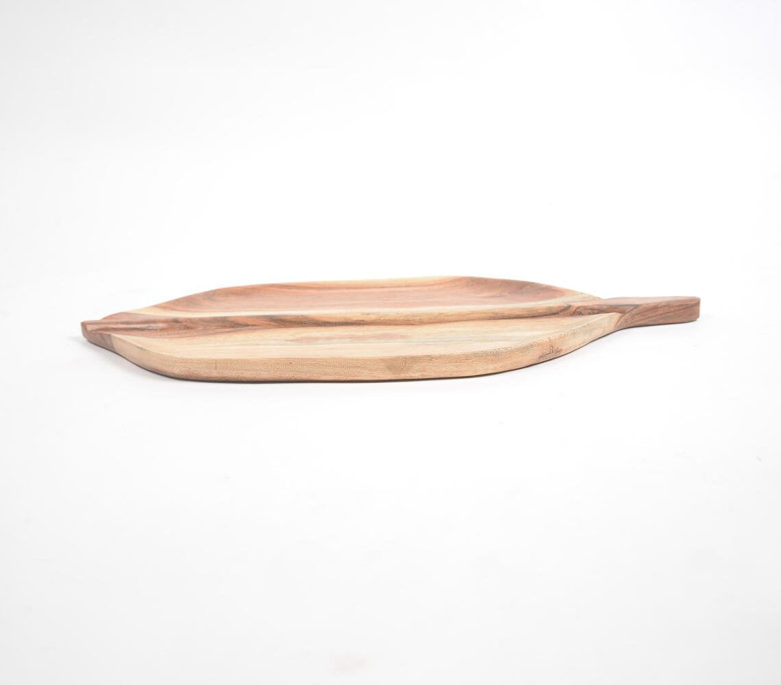 Raw Acacia Wood Serving Platter