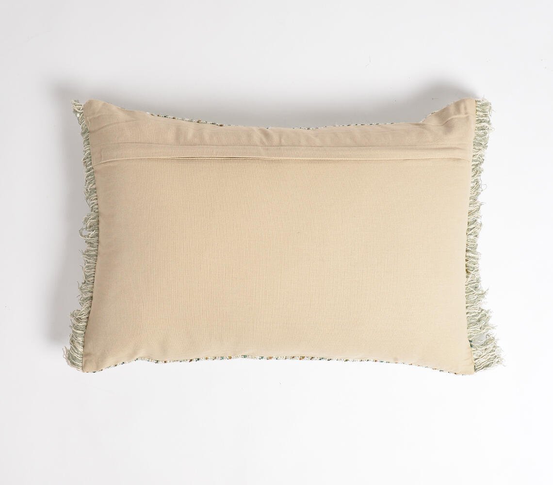 Beachy lumbar pillow cover