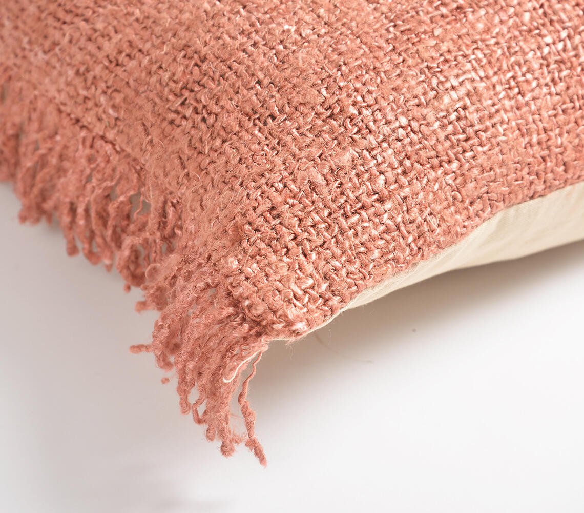 Terracotta Textured Cushion cover